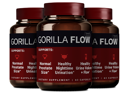 Gorilla Flow supplement facts label