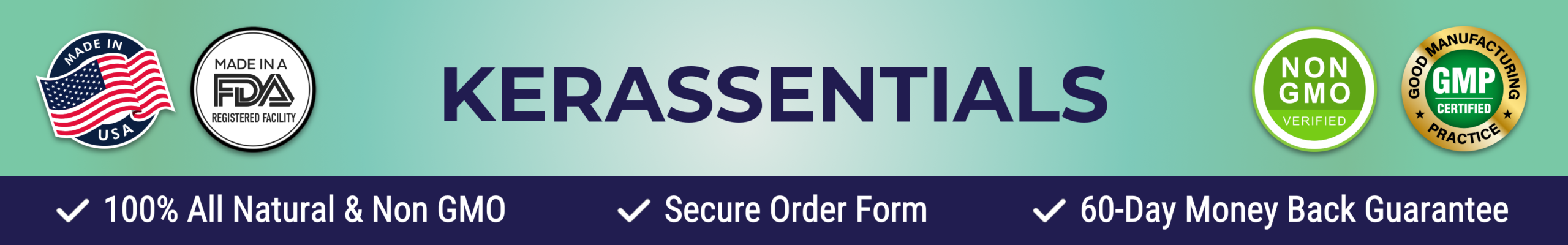 Kerassentials promotional banner