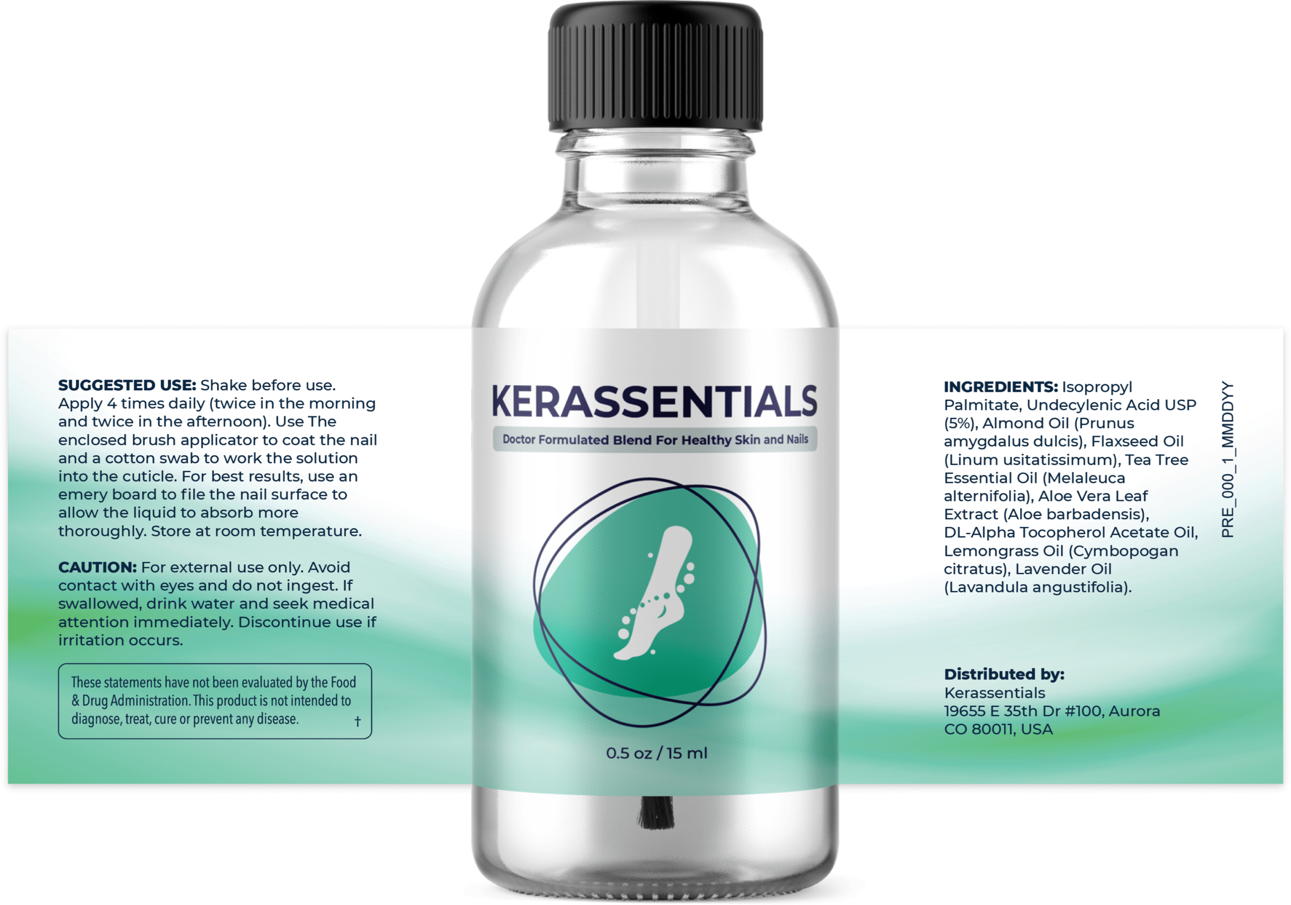 Kerassentials product label